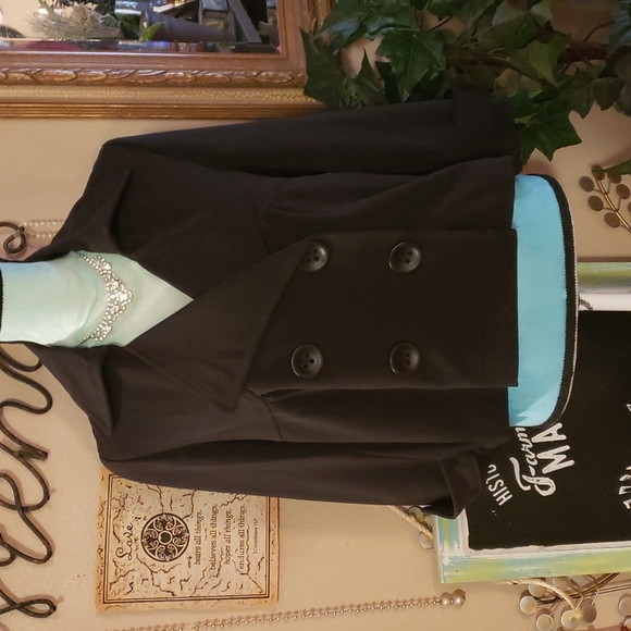 Rachel Adams Black Blazer Size Medium - Picture 1 of 5